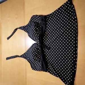Swimsuits for All Halter Tankini Top - Sz 24